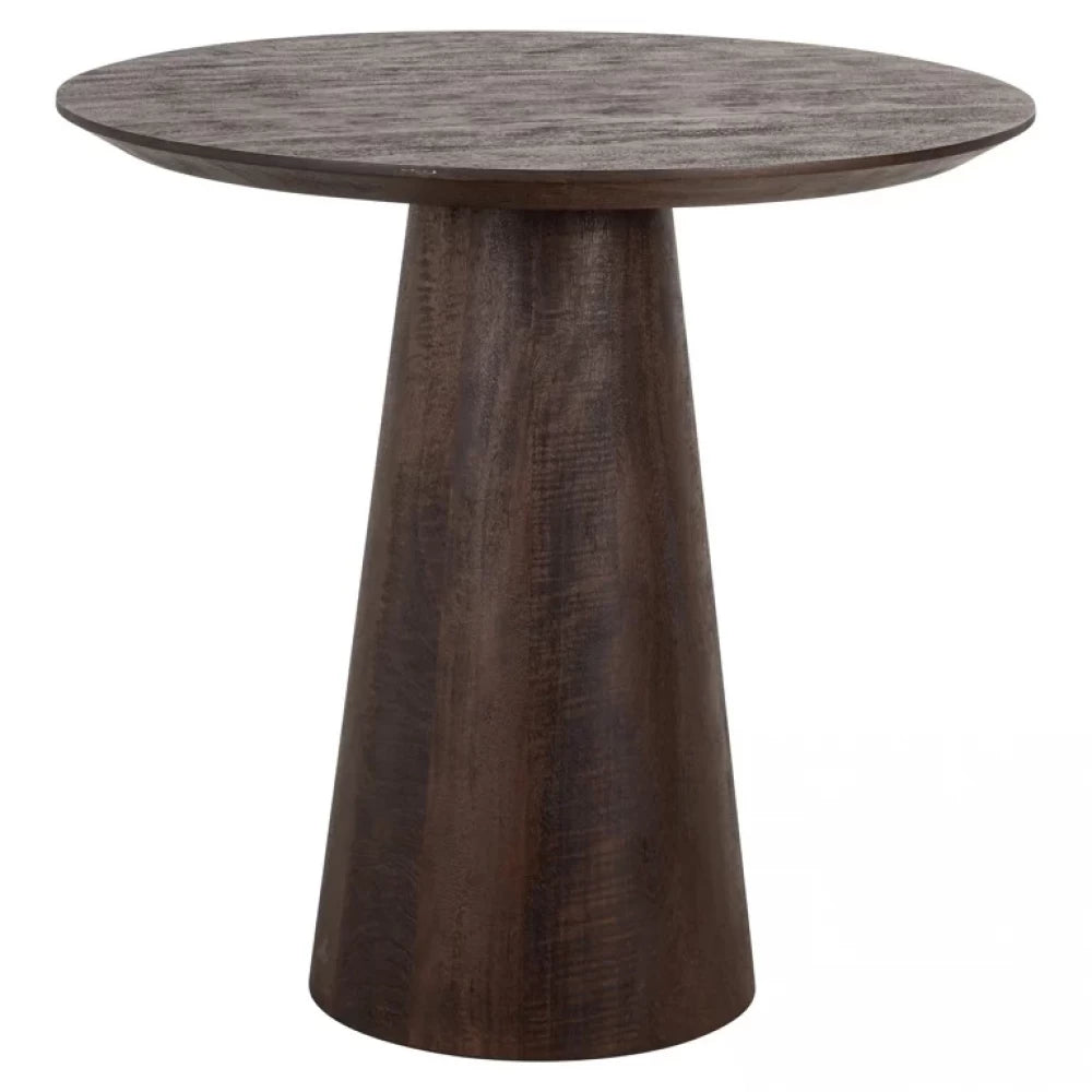Masa Rotunda de 2 persoane din Lemn de mango Maro D80xH76cm Willow Richmond Interiors