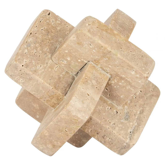 Obiect decorativ din Piatra Bej H12xL12cm Mony Richmond interiors