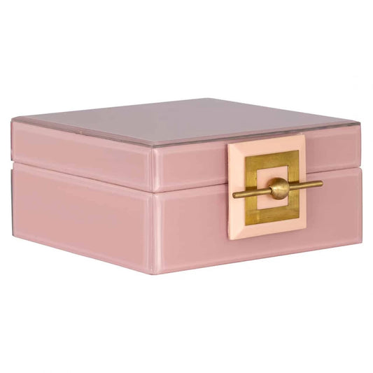 Cutie bijuterii din MDF Roz H8xL16cm Bodine Richmond interiors