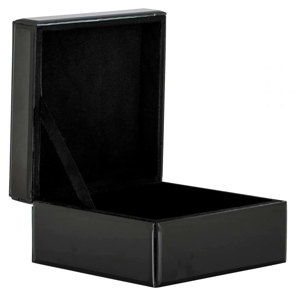 Cutie bijuterii din MDF Negru H8xL14cm Lune Richmond interiors