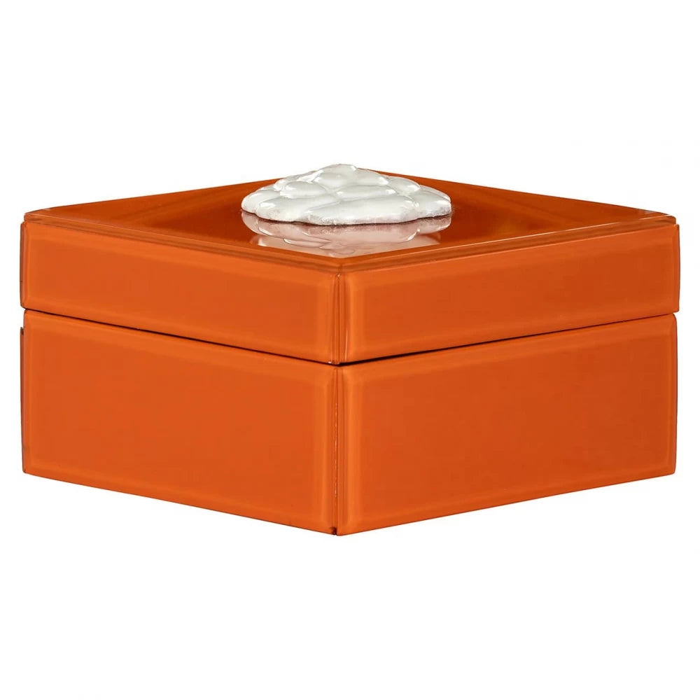 Cutie bijuterii din MDF Portocaliu H8xL14cm Lunia Richmond interiors