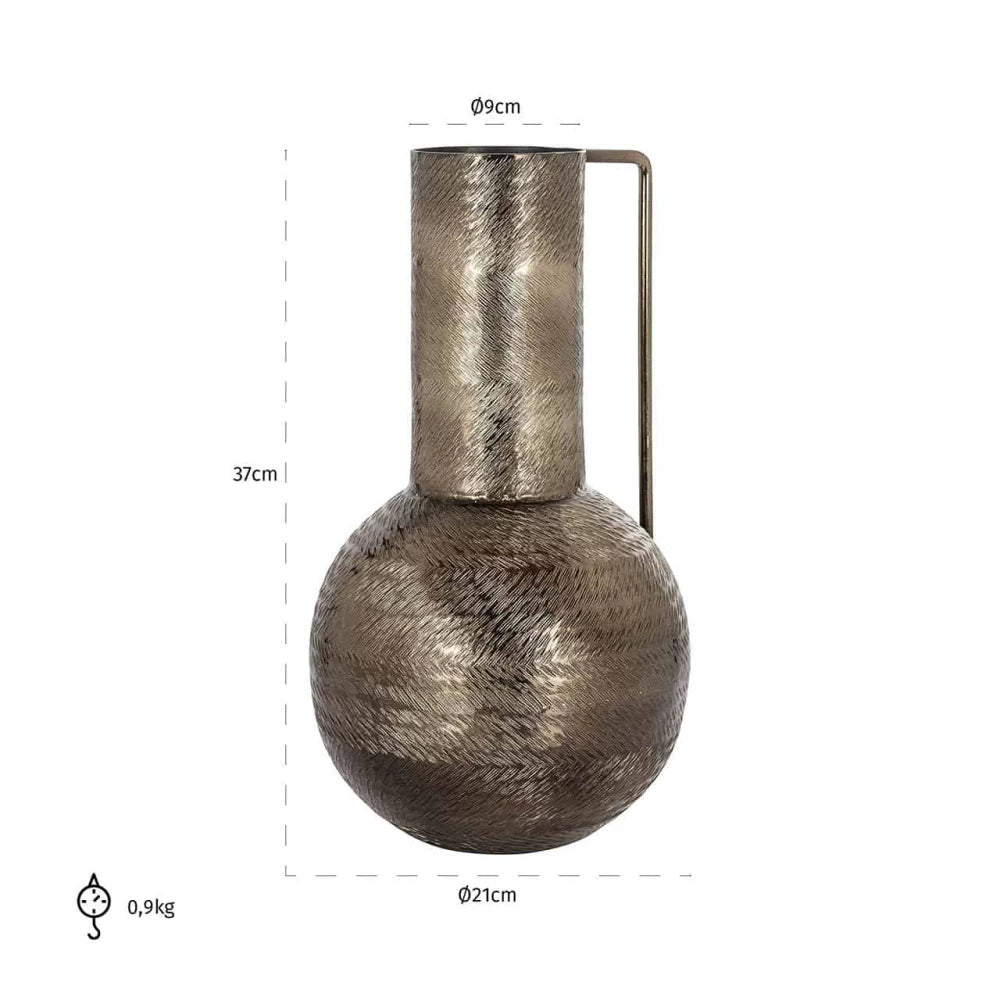 Vaza din Aluminiu Maro H37.5xD21cm Leia Richmond interiors