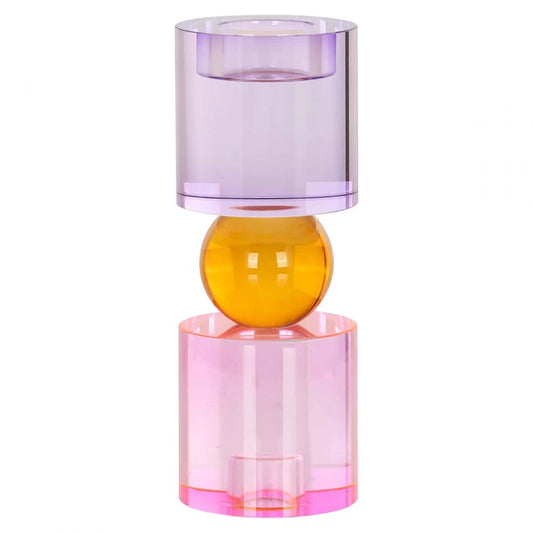 Sfesnic din Cristal Multicolor D8xH21cm Zahra big Richmond Interiors