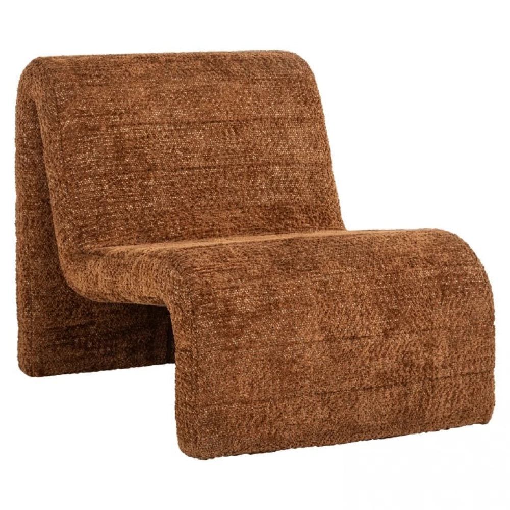 Fotoliu tapitat cu Stofa be lovely Maro cinnamon H76xL71xA102.5cm Kelly Richmond Interiors