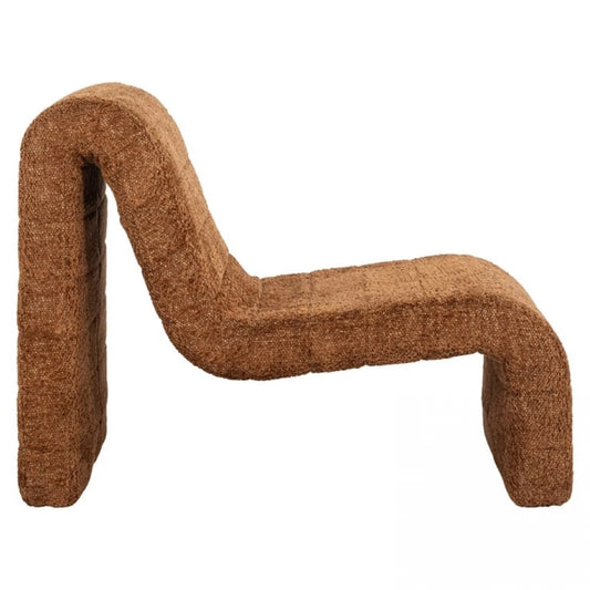 Fotoliu tapitat cu Stofa be lovely Maro cinnamon H76xL71xA102.5cm Kelly Richmond Interiors