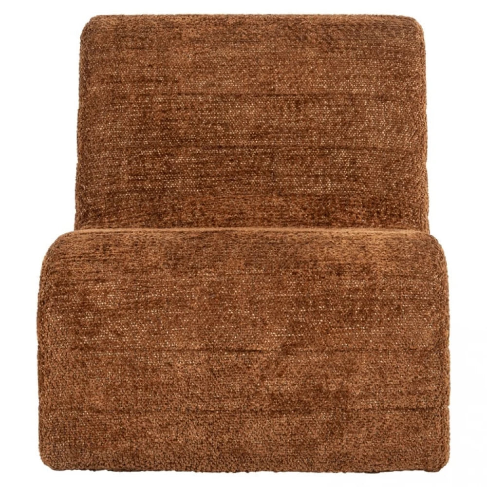 Fotoliu tapitat cu Stofa be lovely Maro cinnamon H76xL71xA102.5cm Kelly Richmond Interiors