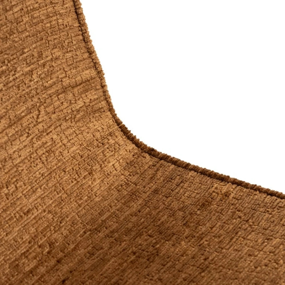 Fotoliu tapitat cu Stofa Fusion Maro cognac H84xL56.5xA90cm Frankie Richmond Interiors