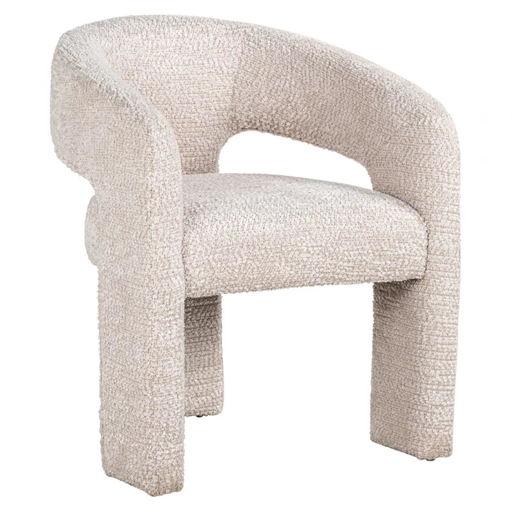 Fotoliu tapitat cu Stofa be lovely Crem H79xL64xA64cm Belle Richmond Interiors