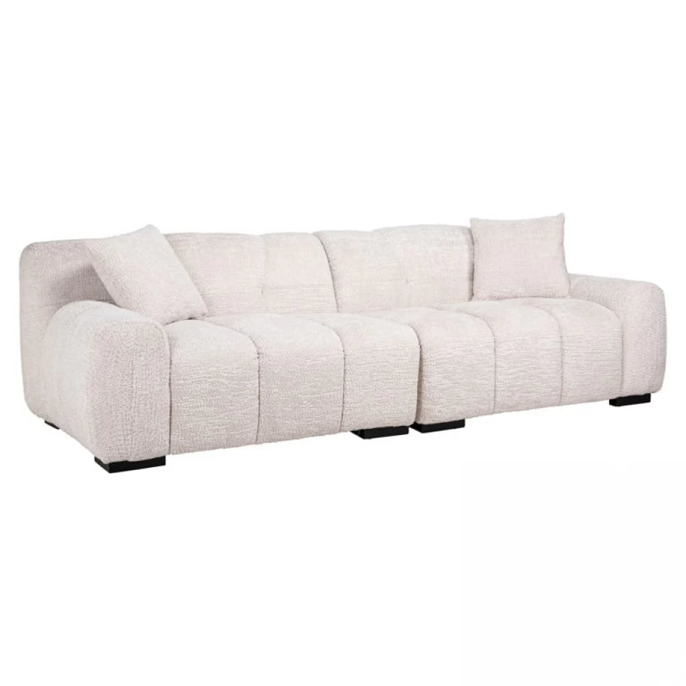 Canapea fixa de 2 locuri tapitat cu Stofa be lovely Crem L250cm Charelle Richmond Interiors