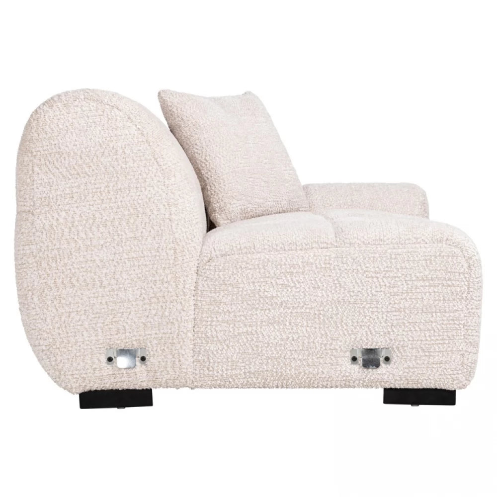 Canapea fixa de 2 locuri tapitat cu Stofa be lovely Crem L250cm Charelle Richmond Interiors