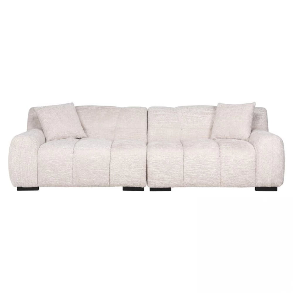 Canapea fixa de 2 locuri tapitat cu Stofa be lovely Crem L250cm Charelle Richmond Interiors