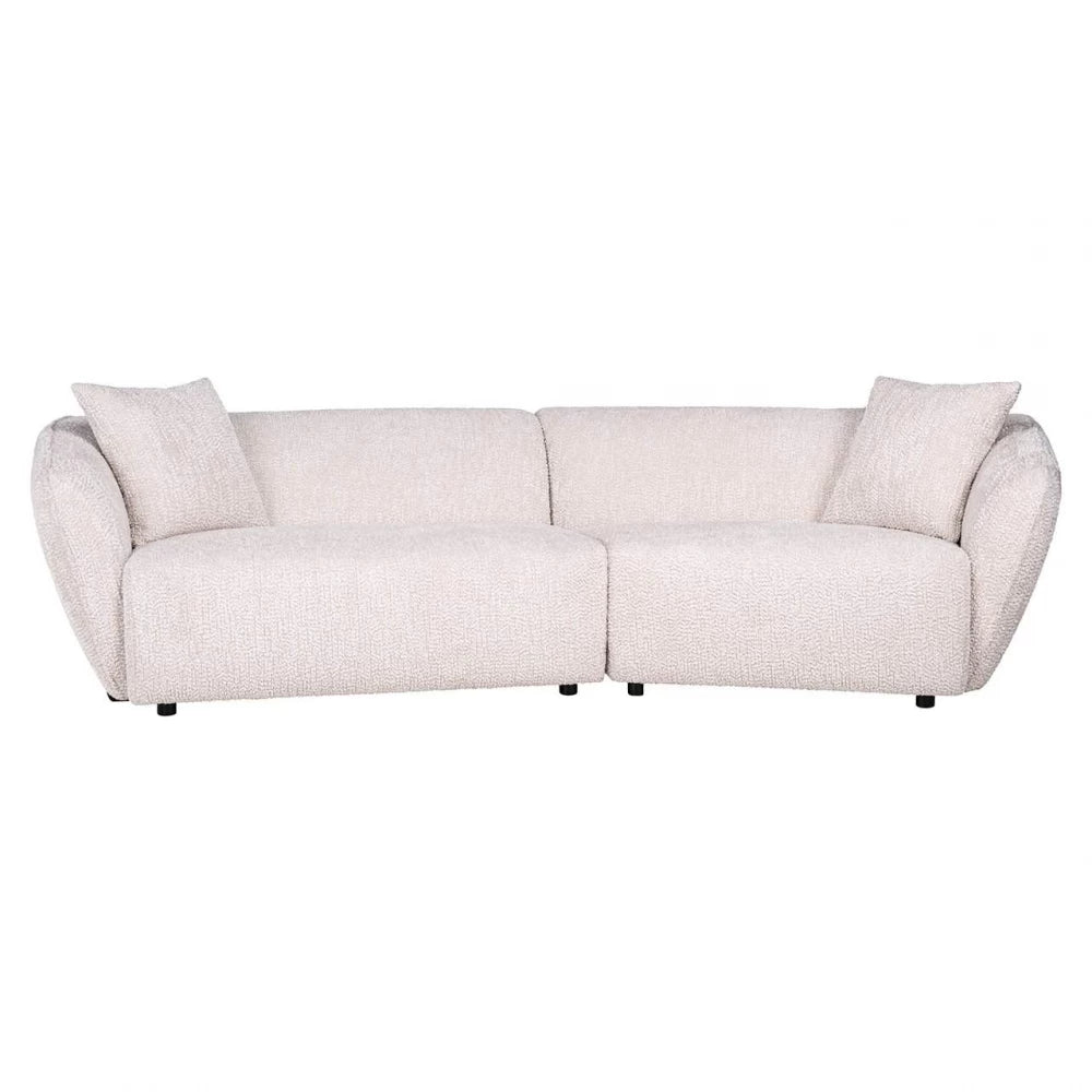 Canapea fixa de 2 locuri tapitat cu Stofa Be lovely Crem L282cm Armand Richmond Interiors