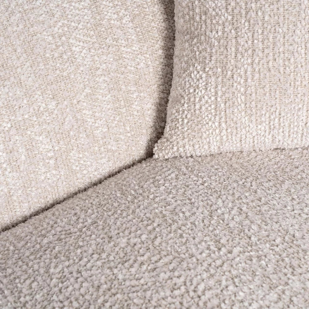 Canapea fixa de 2 locuri tapitat cu Stofa Be lovely Crem L282cm Armand Richmond Interiors