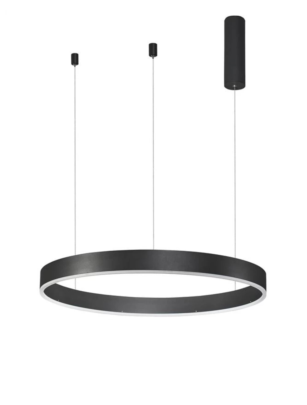 Lustra din Aluminiu Negru H200xL60cm IP20 40W 2943lm 3000k MOTIF