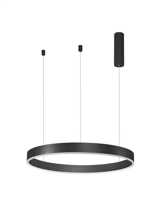 Lustra din Aluminiu Negru H200xL60cm IP20 40W 2943lm 2700-6000k MOTIF
