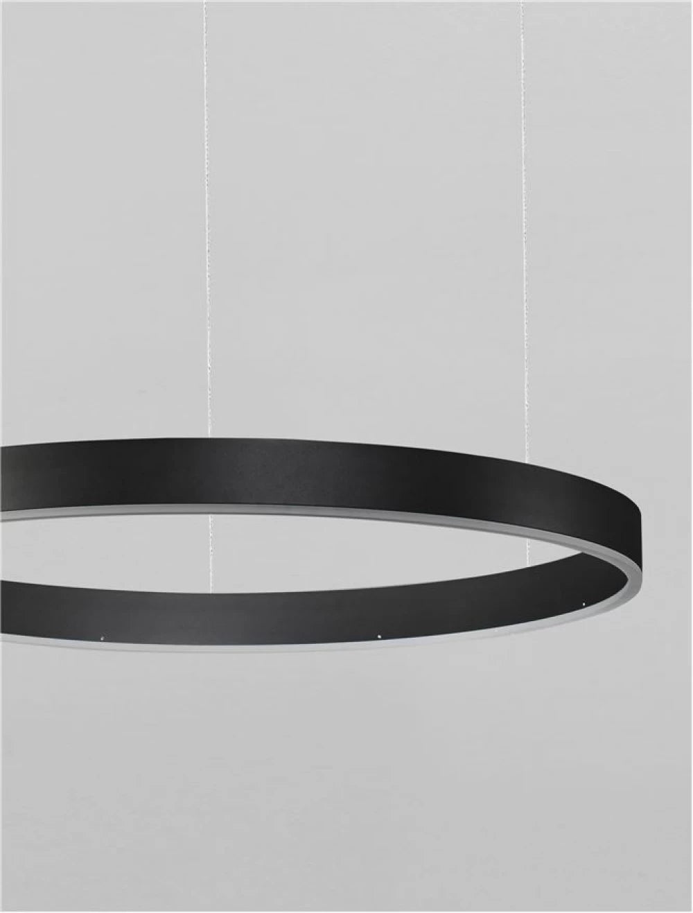 Lustra din Aluminiu Negru H200xL60cm IP20 40W 2943lm 2700-6000k MOTIF