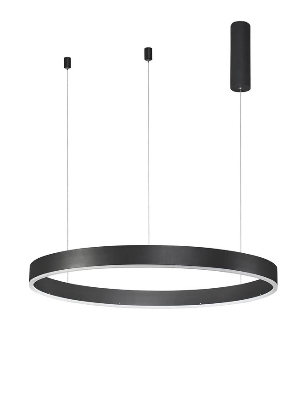 Lustra din Aluminiu Negru H200xL80cm IP20 50W 3684lm 3000k MOTIF