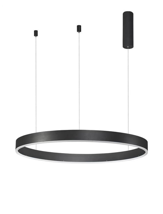 Lustra din Aluminiu Negru H200xL80cm IP20 50W 3684lm 3000k MOTIF