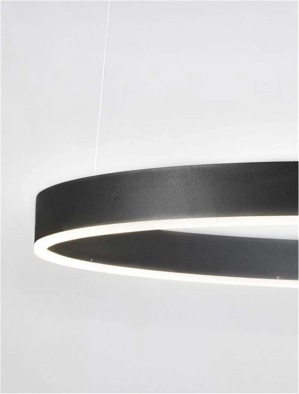 Lustra din Aluminiu Negru H200xL80cm IP20 50W 3684lm 2700-6000k MOTIF