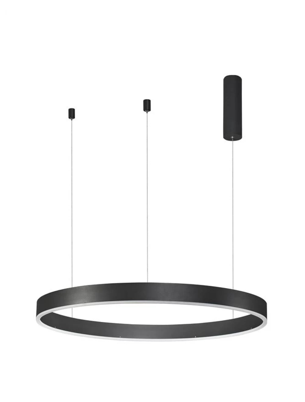 Lustra din Aluminiu Negru H200xL80cm IP20 50W 3684lm 2700-6000k MOTIF