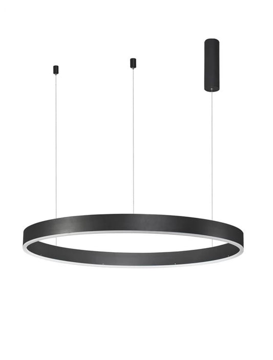 Lustra din Aluminiu Negru H200xL100cm IP20 60W 3800lm 2700-6000k MOTIF