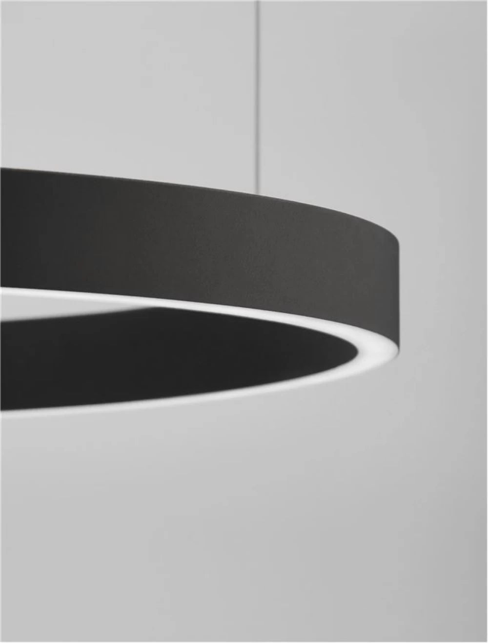 Lustra din Aluminiu Negru H150xL80cm IP20 77W 3326lm 3000k ELOWEN