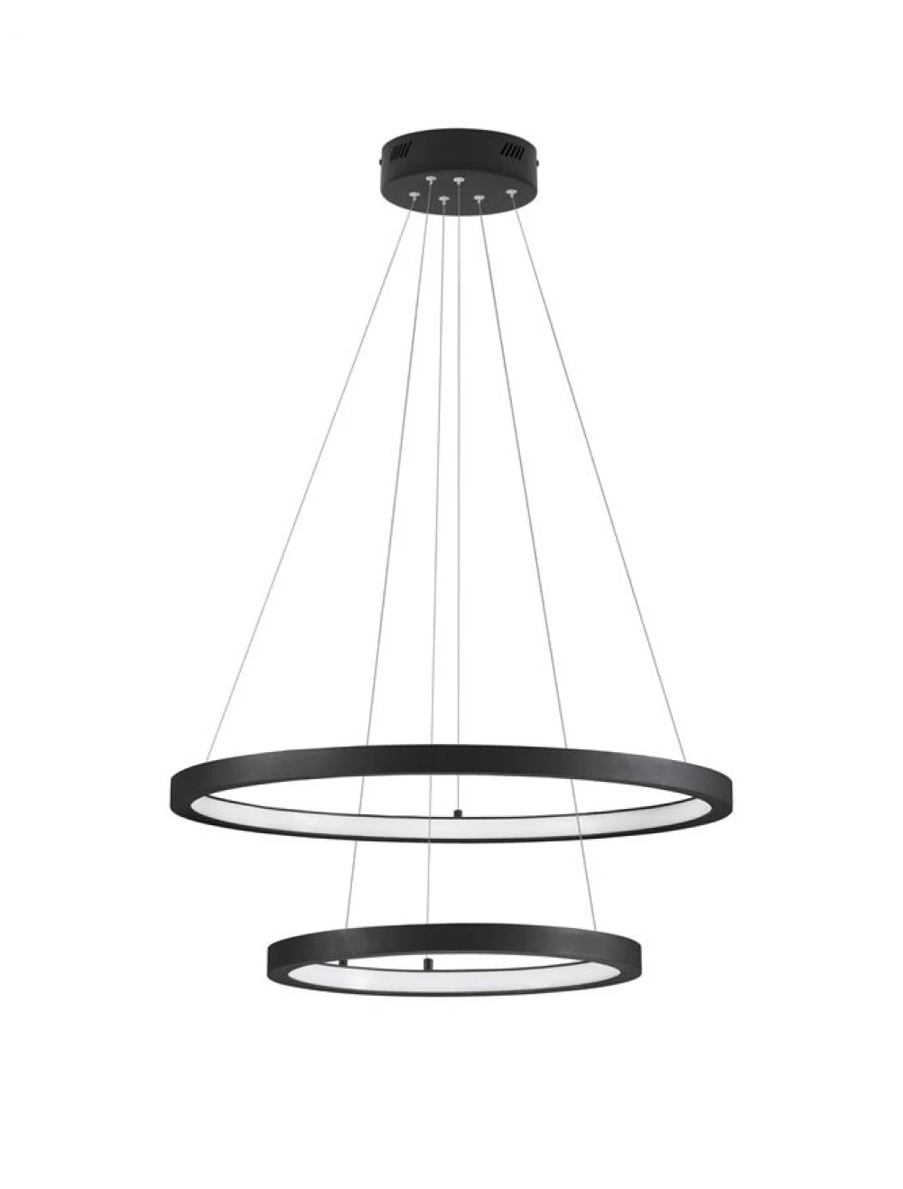 Lustra din Aluminiu Negru H120xL80cm IP20 60W 1755lm 3000k EMPATIA