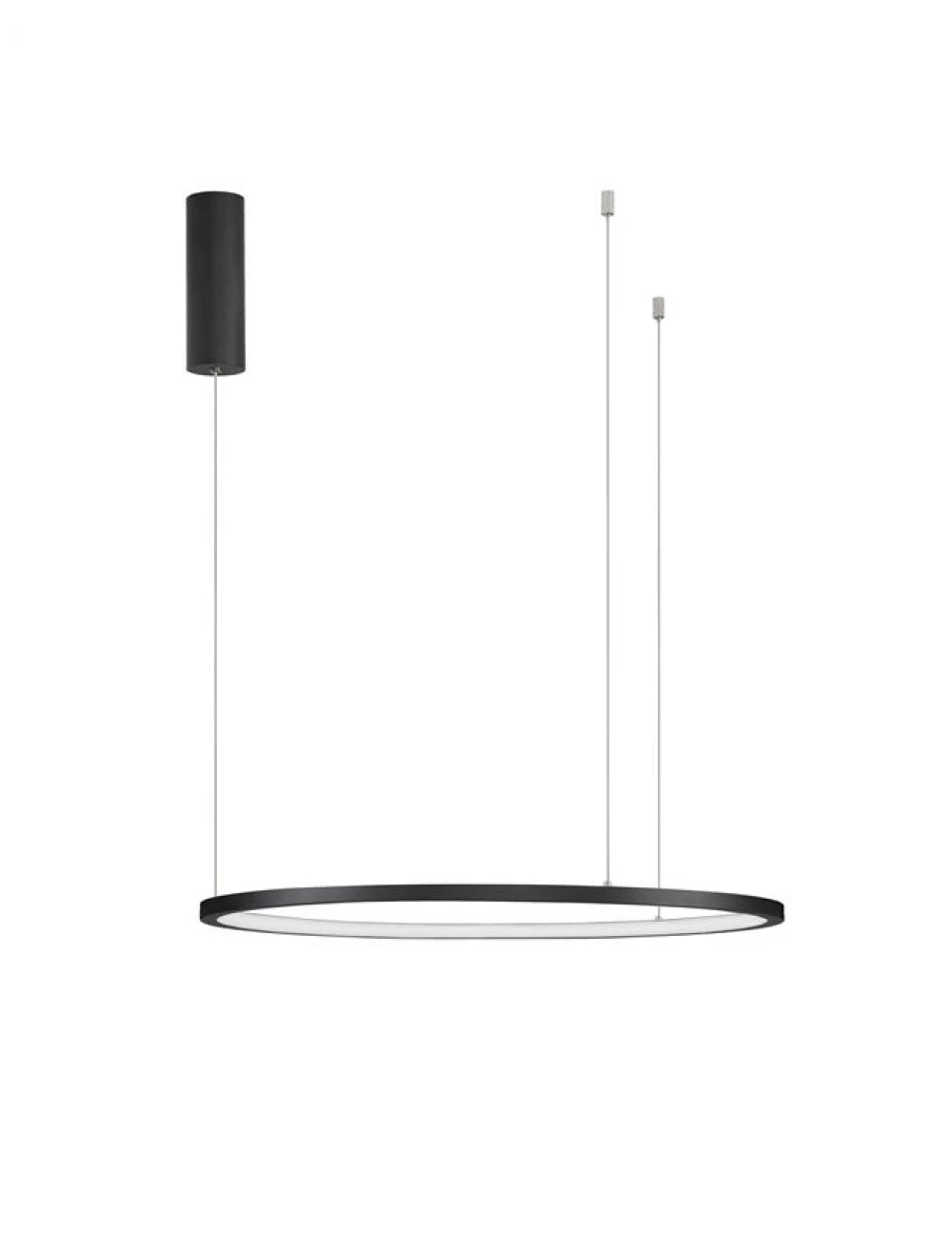 Lustra din Aluminiu Negru H200xL60cm IP20 37W 1274lm 3000k TARQUIN