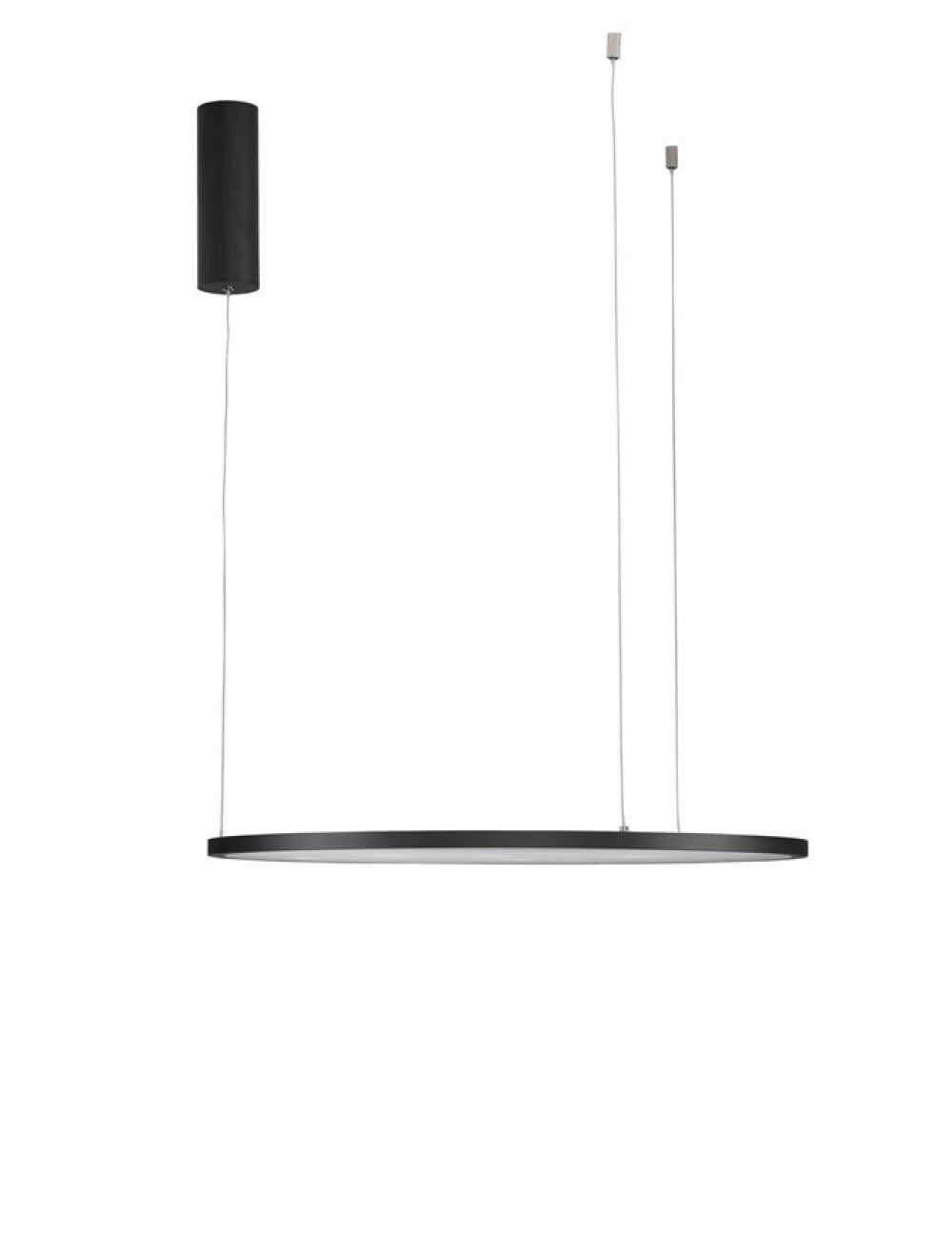 Lustra din Aluminiu Negru H200xL60cm IP20 37W 1274lm 3000k TARQUIN