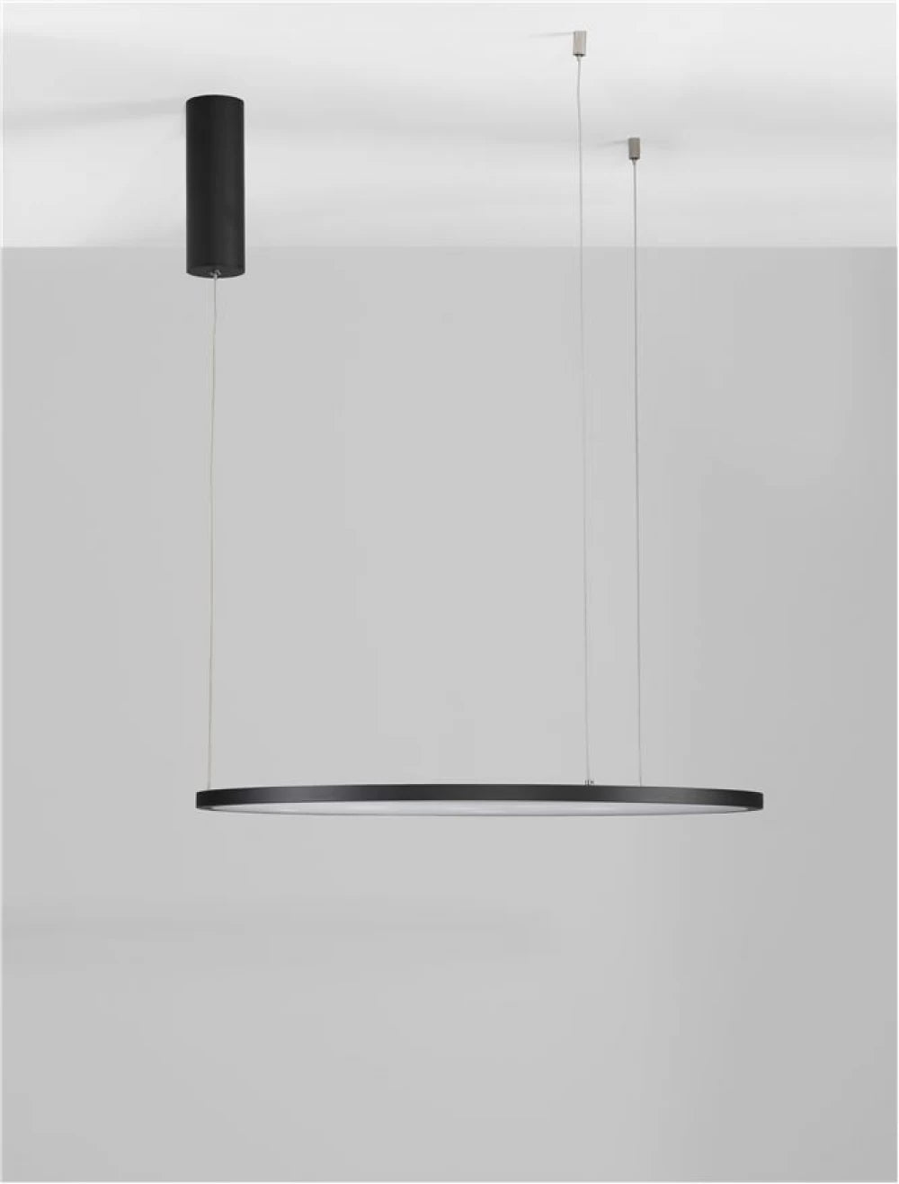 Lustra din Aluminiu Negru H200xL60cm IP20 37W 1274lm 3000k TARQUIN
