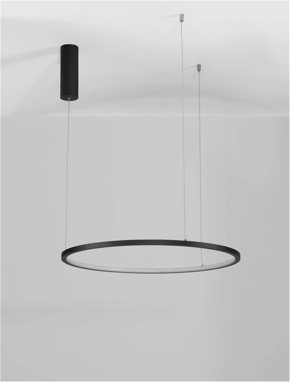 Lustra din Aluminiu Negru H200xL60cm IP20 37W 1274lm 3000k TARQUIN