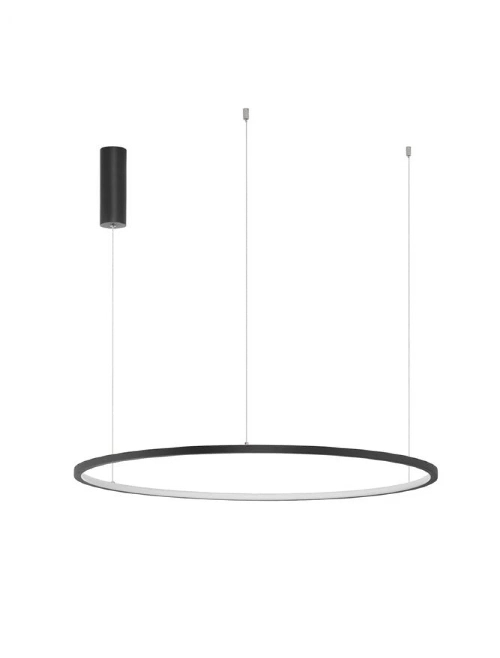 Lustra din Aluminiu Negru H200xL80cm IP20 46W 1708lm 3000k TARQUIN