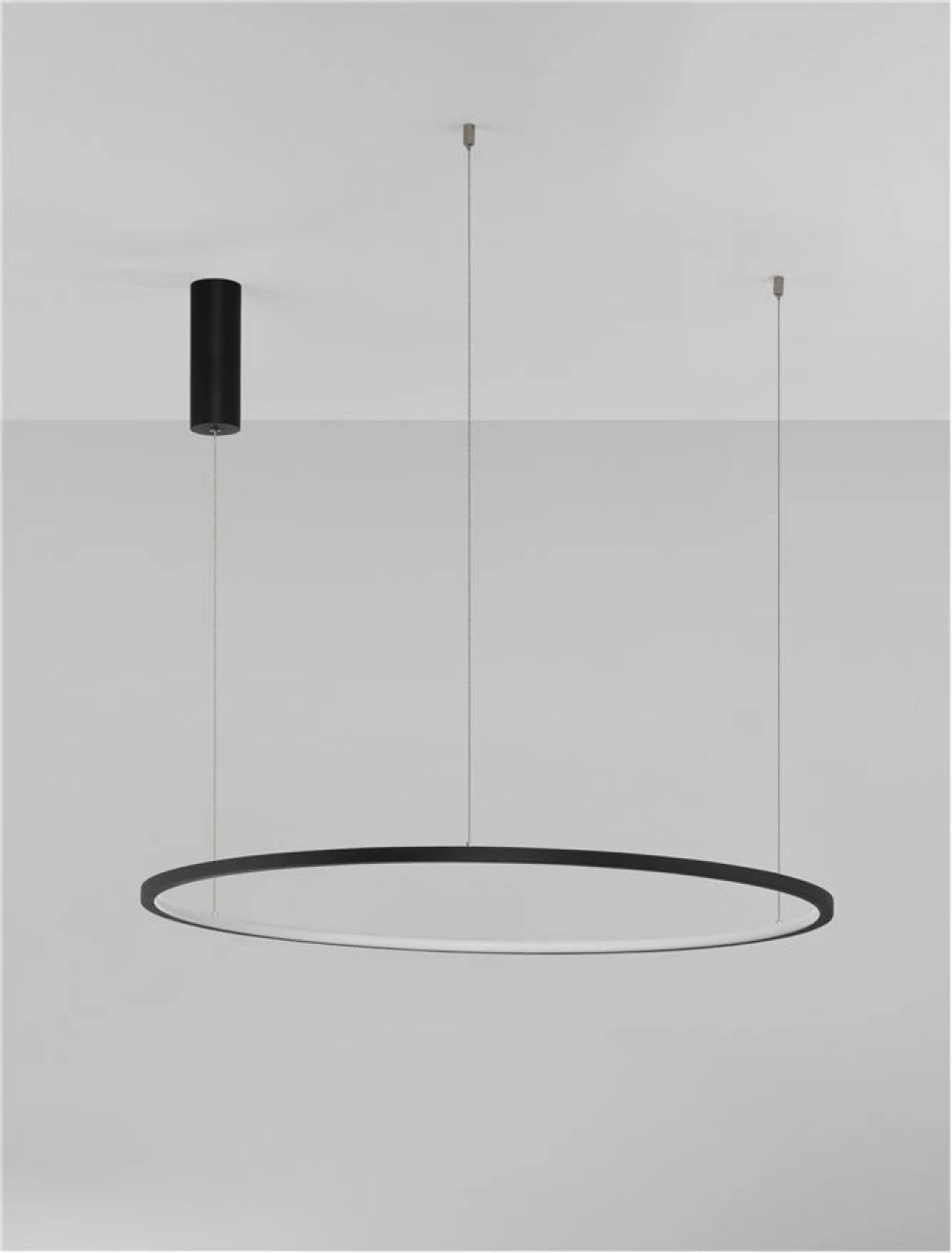 Lustra din Aluminiu Negru H200xL80cm IP20 46W 1708lm 3000k TARQUIN
