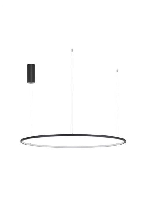 Lustra din Aluminiu Negru H200xL100cm IP20 59W 2144lm 3000k TARQUIN