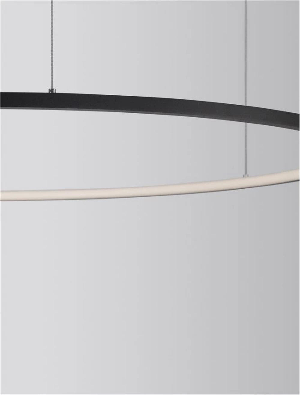 Lustra din Aluminiu Negru H200xL100cm IP20 59W 2144lm 3000k TARQUIN