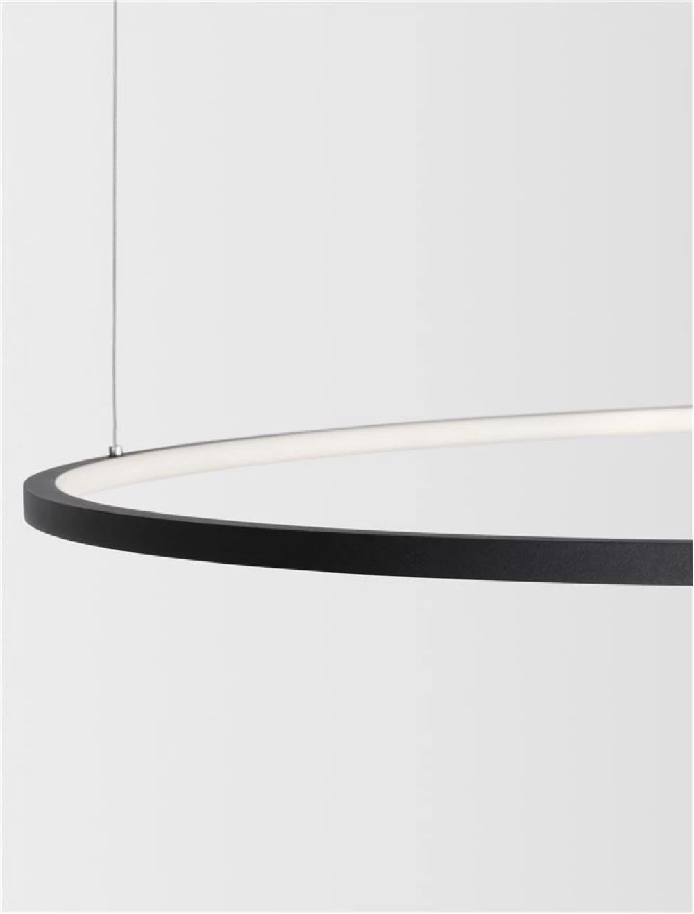 Lustra din Aluminiu Negru H200xL100cm IP20 59W 2144lm 3000k TARQUIN