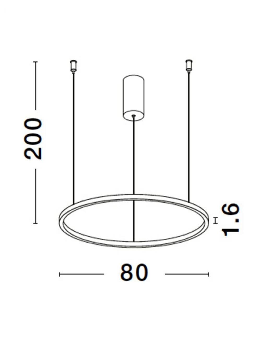 Lustra structura din Aluminiu Argintiu si abajur din Acrilic Alb H200xL80cm IP20 46W 1708lm 3000k TARQUIN
