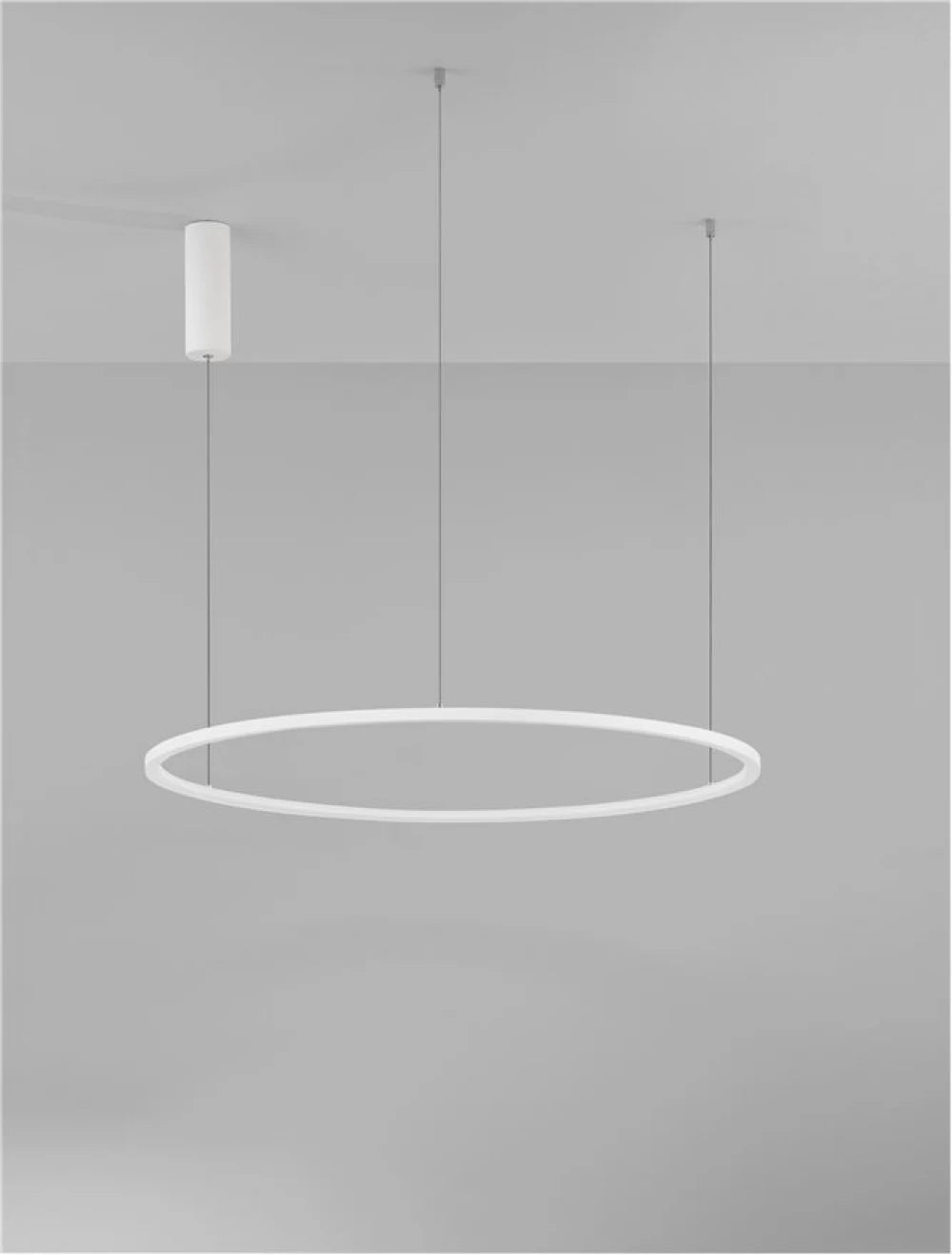Lustra structura din Aluminiu Alb si abajur din Acrilic  H200xL80cm IP20 46W 1708lm 3000k TARQUIN