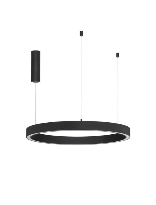 Lustra din Aluminiu Negru H200xL80cm IP20 50W 2968lm 3000k STING