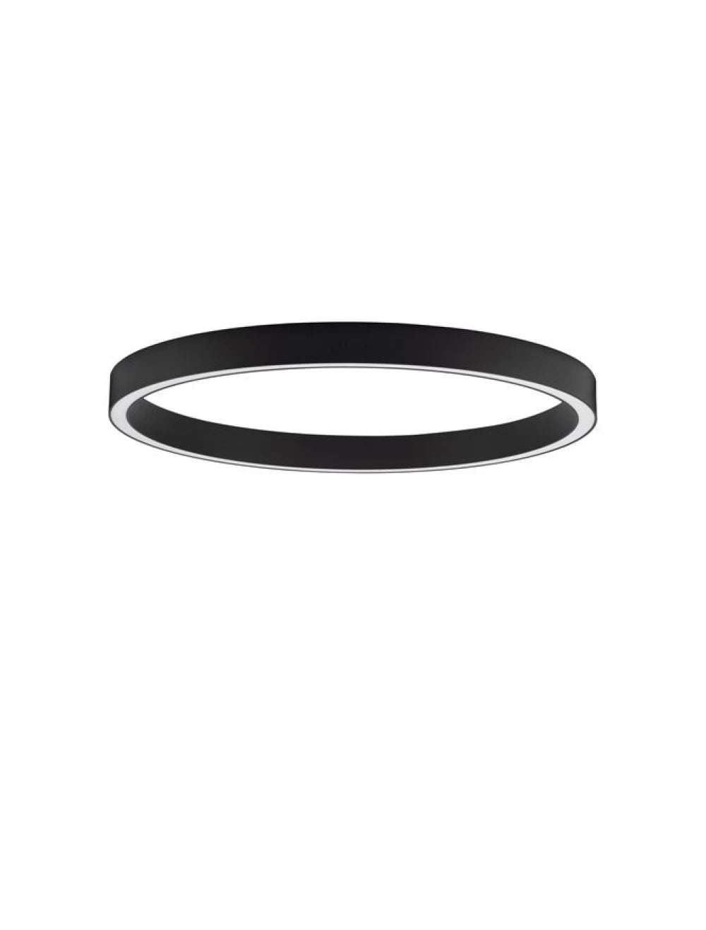 Plafoniera din Aluminiu Negru H7.8xL100cm IP20 60W 3389lm 3000k STING