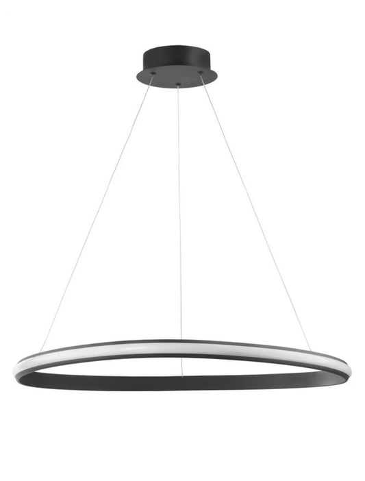 Lustra din Aluminiu Negru H120xL74cm IP20 32W 2177lm 3000k ARIES
