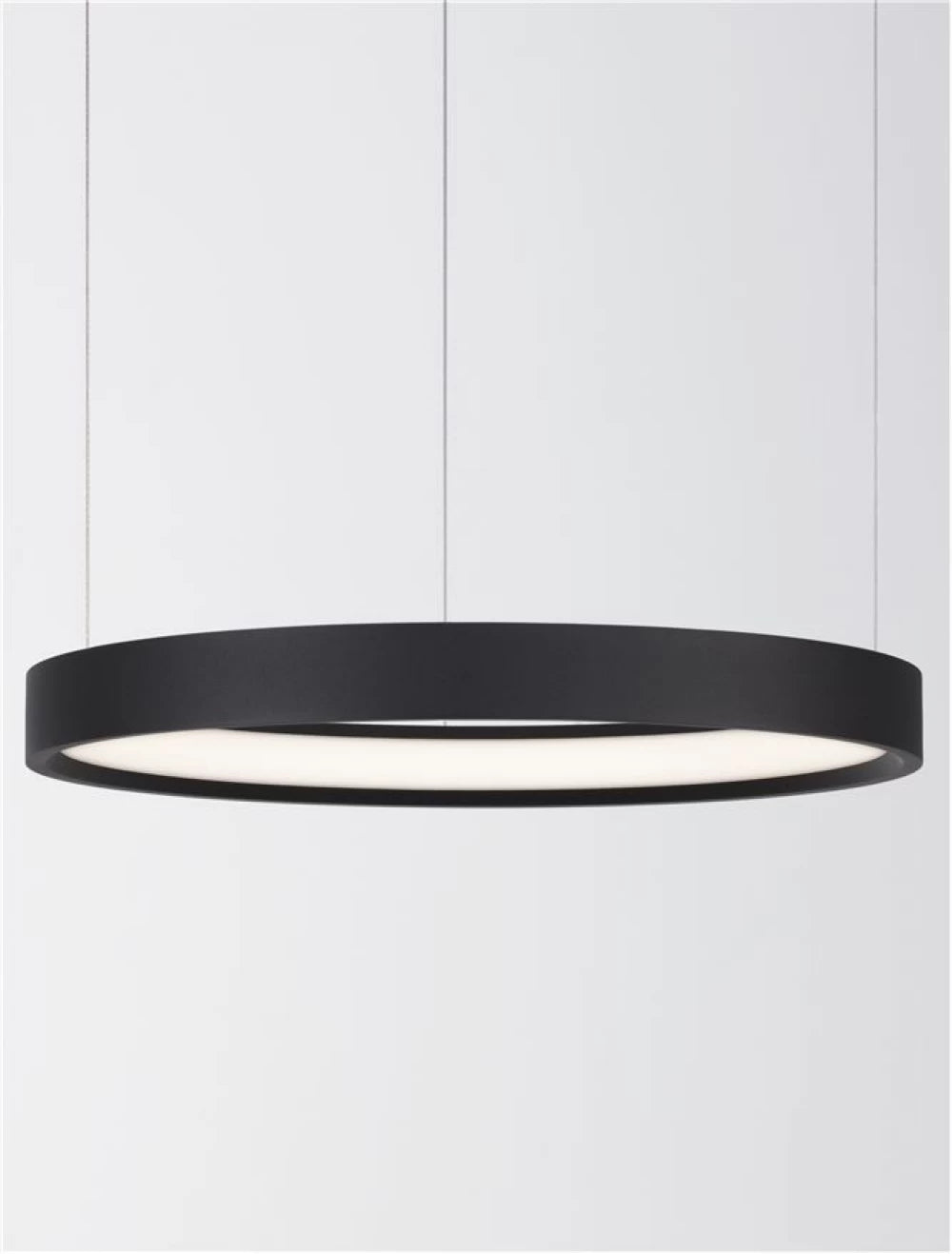 Lustra din Aluminiu Negru H150xL40cm IP20 22W 1540lm 3000k PERRINE