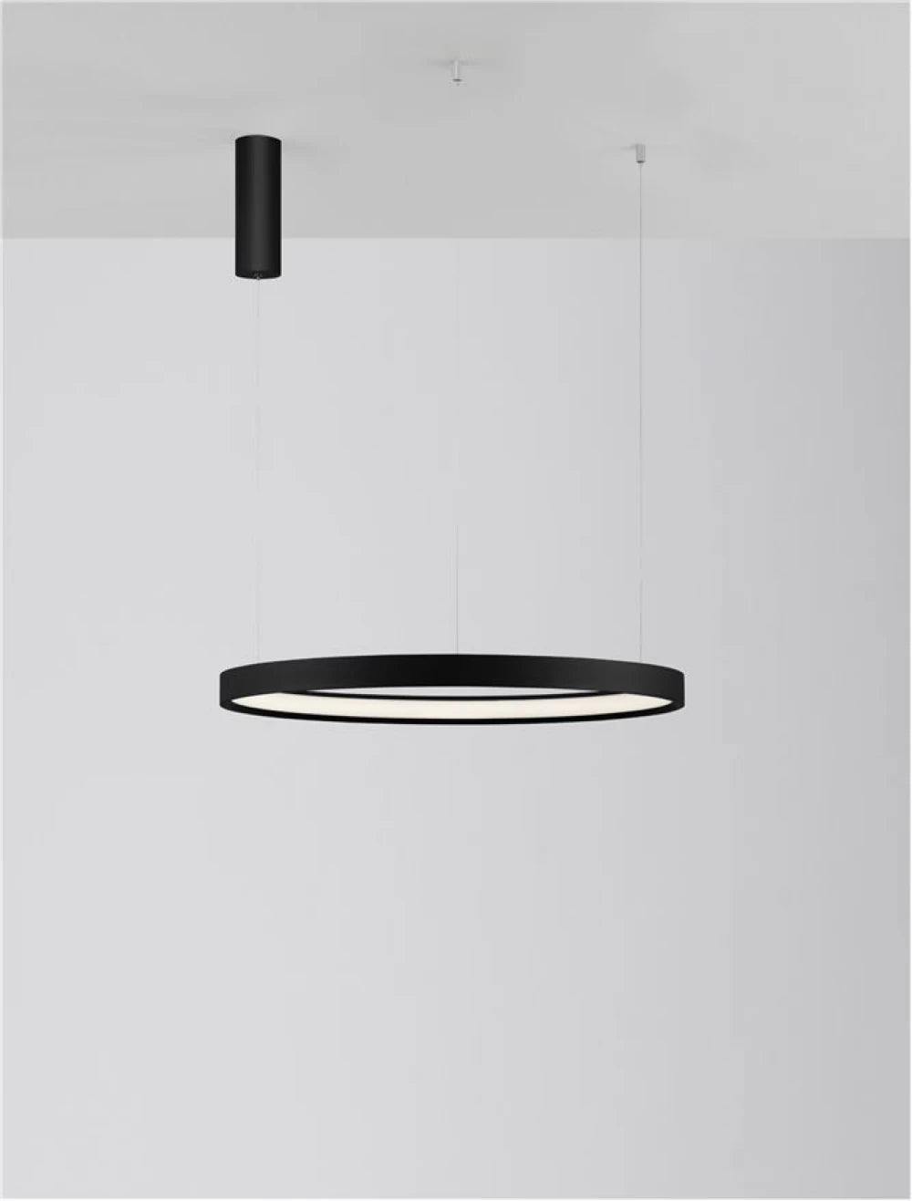 Lustra din Aluminiu Negru H150xL60cm IP20 40W 2800lm 3000k PERRINE