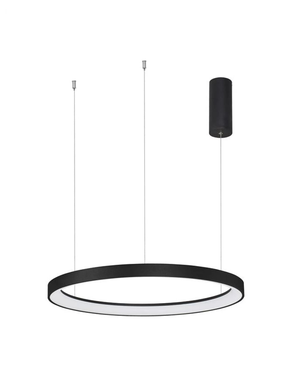 Lustra din Aluminiu Negru H150xL58cm IP20 48W 2773lm 2700k PERTINO