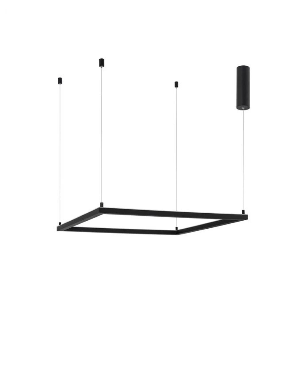 Lustra din Aluminiu Negru H120xL75cm IP20 40W 3000lm 3000k ETERNA
