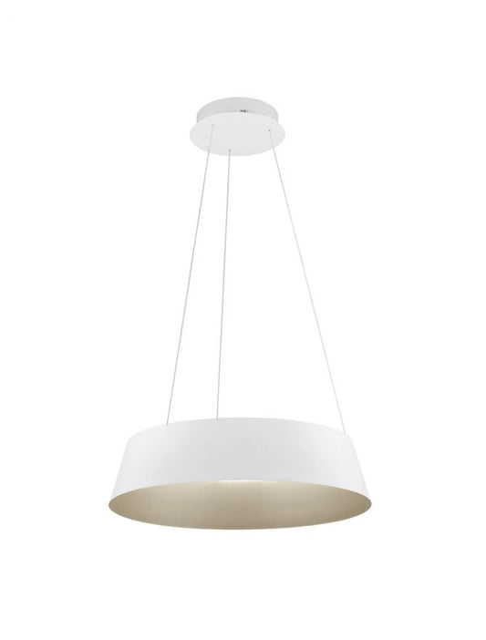 Lustra din Aluminiu Alb/Auriu H200xL54cm IP20 53W 1982lm 3000k ALBA