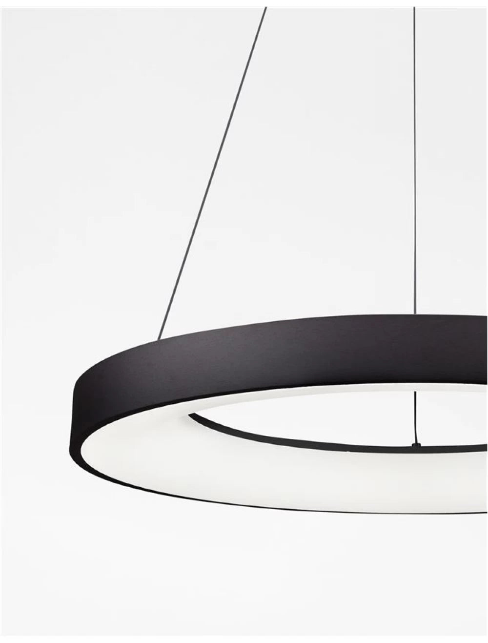 Lustra din Aluminiu Negru H120xL60cm IP20 50W 2864lm 3000-4000k RANDO SMART