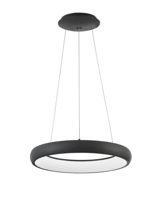 Lustra din Aluminiu Negru H120xL41cm IP20 32W 1950lm 3000k ALBI