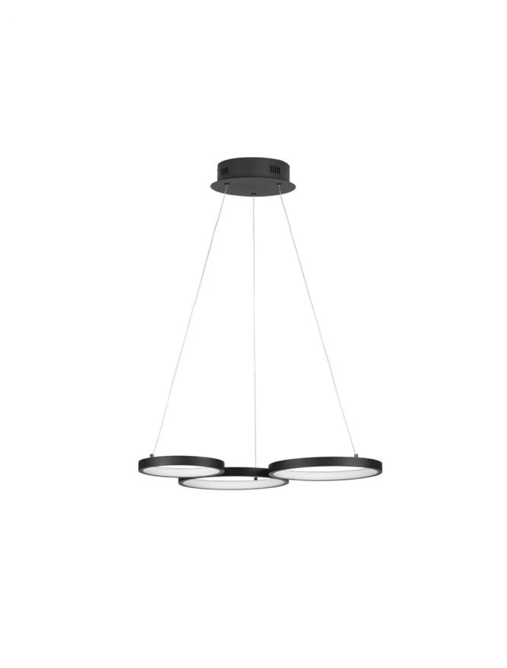 Lustra din Aluminiu Negru H120xL55cm IP20 28W 1900lm 3000k MAGNUS