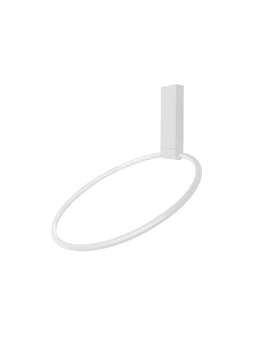 Plafoniera structura din Aluminiu Alb si abajur din Acrilic  H20xL40cm IP20 30W 1354lm 3000k GARVE